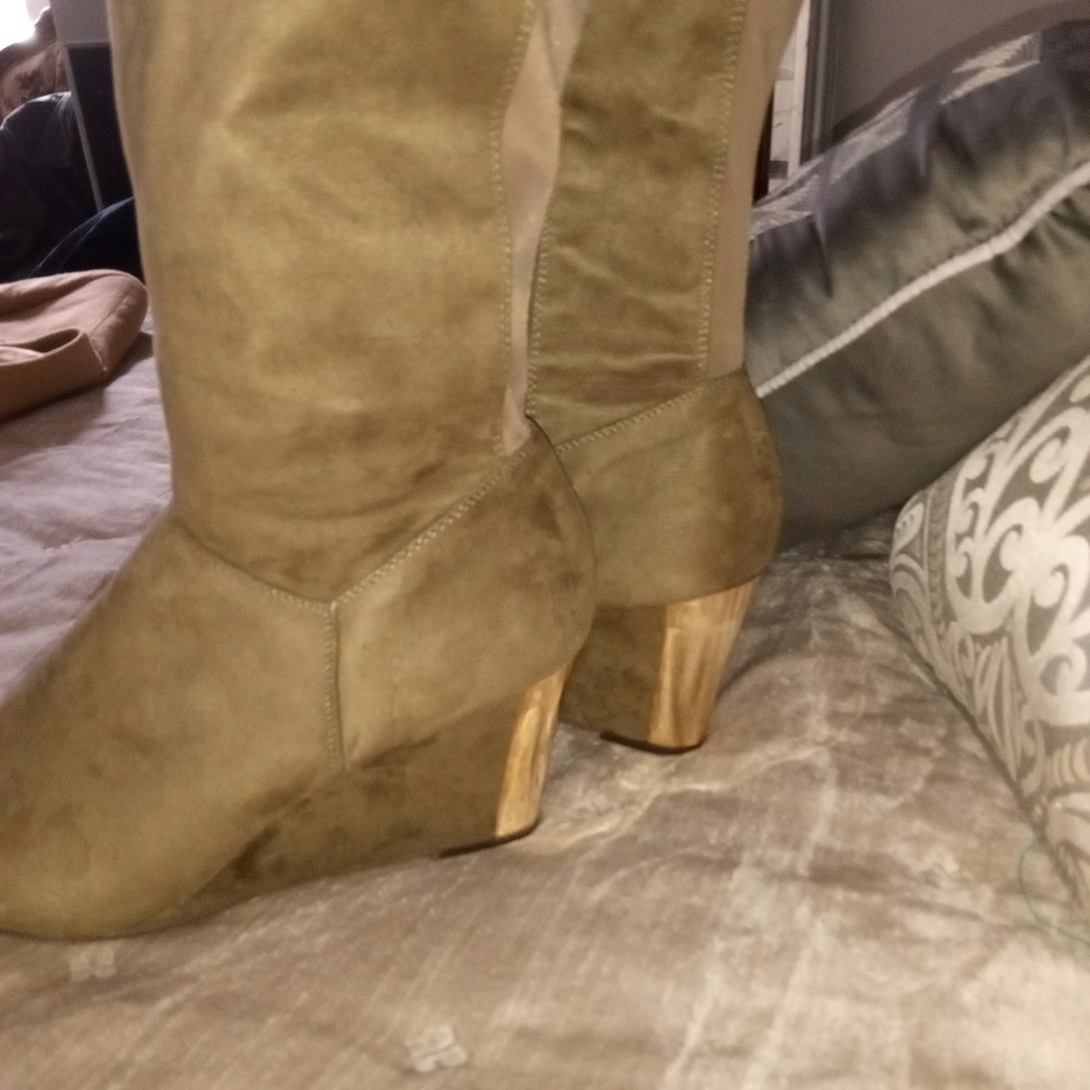 It's OK... over the knee boots Size 13M..